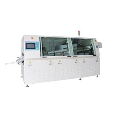 kwaliteit  Dual Waves SMT Wave Soldering Oven Automatic With Touch Screen PLC Control fabriek