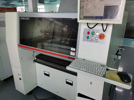 Hanwha Samsung PCB SMT Pick And Place Machine High Speed Automatic Tweedehands