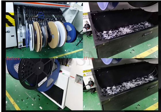 Automatische Splice Carrier SMT Tape Cutting Machine voor SAMSUNG LED Assembly Line
