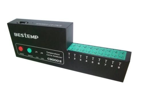 6 Kanaal SMT Gerelateerde machines, reflow checker soldeertemperatuur testen