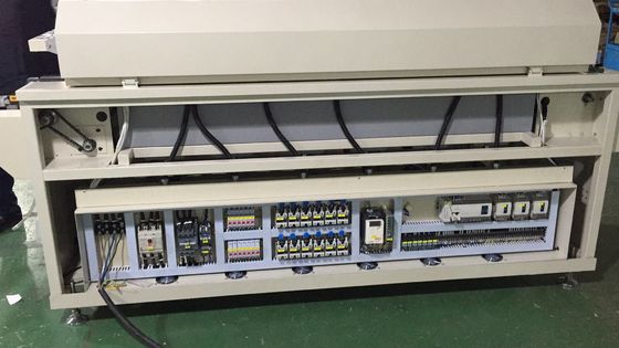 6 Zones SMT Reflow Soldering Machine, Warmlucht PCB Reflow Oven CE gecertificeerd