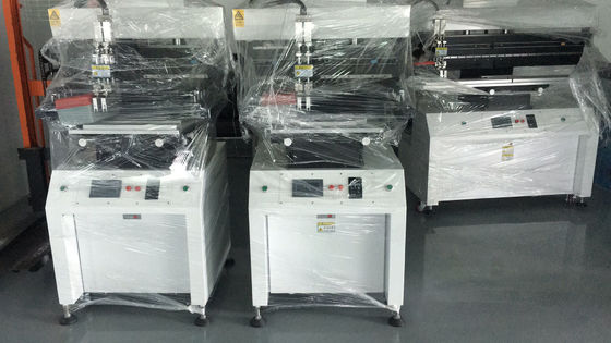 Op maat gemaakte soldeerpasta stencil printer machine voor pcb-bord