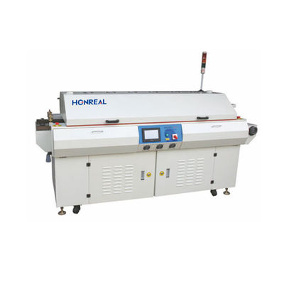 Smd soldeeroppervlak berg reflow oven kleine 4 zones 980mm verwarmingstunnel