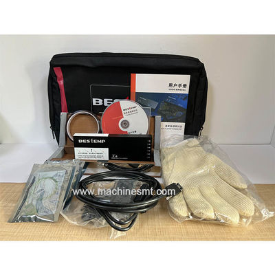 6 kanalen SMT thermische profiler-apparatuur Temperatuurtester voor reflowoven