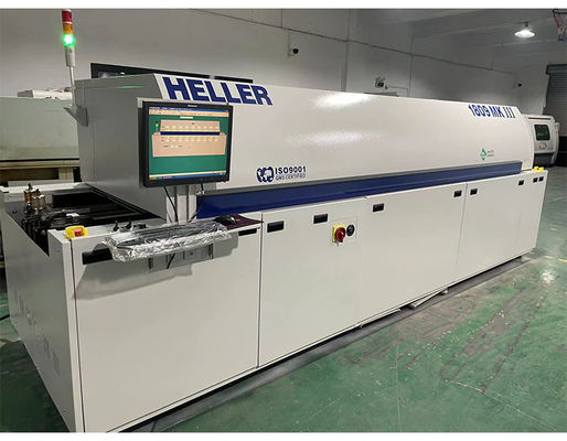 Gebruikte Heller 1809 MK5 SMT reflowoven Mark V serie reflow soldeermachine