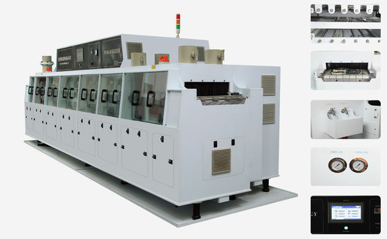 SUS316 Mesh Belt SMT Reinigingsmachine L5860mm*W1650mm*H1650mm Voor DI voorspoelen