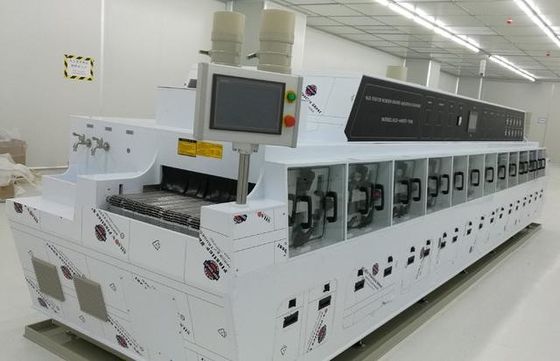 Chemische reinigingssectie SMT Reinigingsapparatuur Corrosiebestendig PP-materiaal